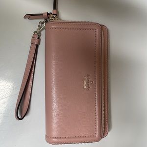 Kate Spade Double zipper wallet wristlet